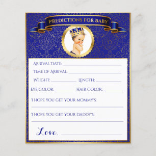 Prince Royal Blue Gold Advice Predictions Games