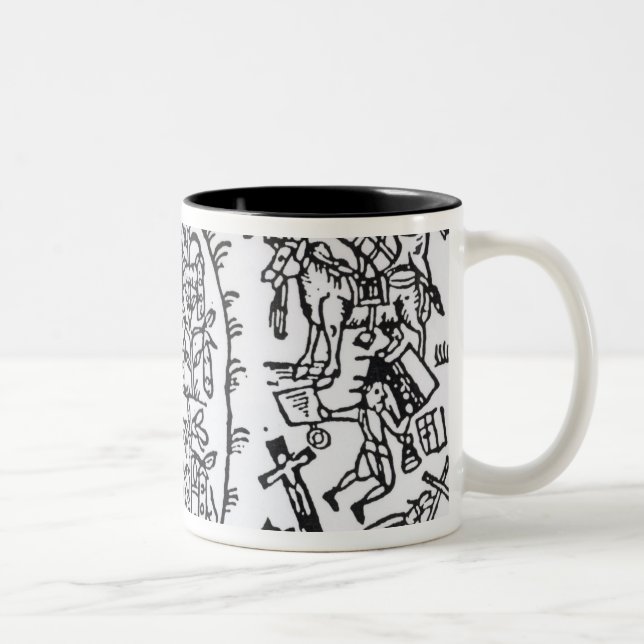 Prince Rupert  Hiding in a Bean Two-Tone Coffee Mug (Right)