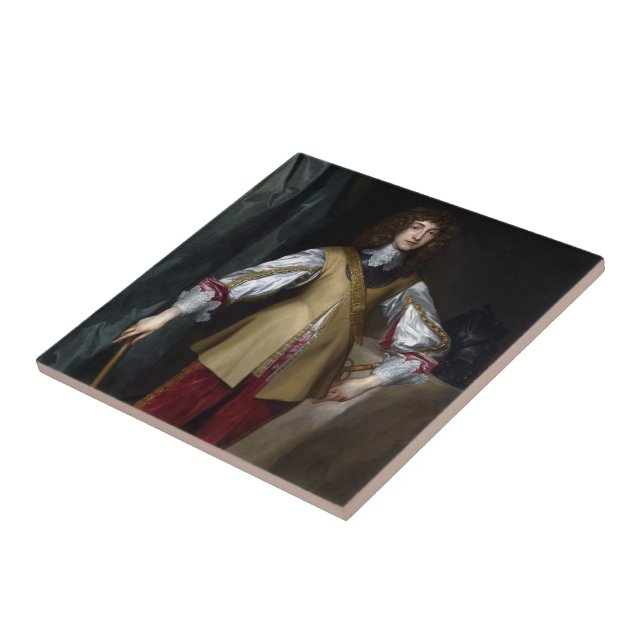 Prince Rupert of the Rhine Tile (Side)