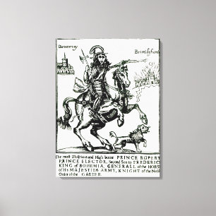 Prince Rupert on Horseback Canvas Print
