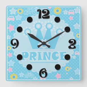 Prince Square Wall Clock