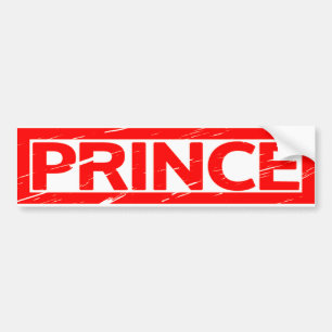 Prince Stamp Bumper Sticker