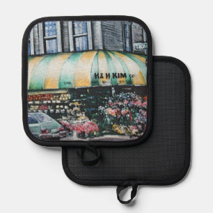 Prince Street Corner, NYC Pot Holder