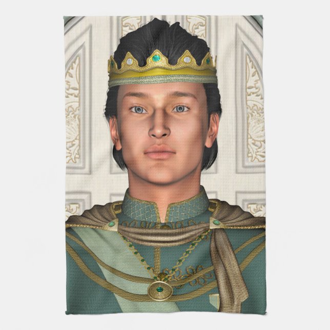 Prince Tea Towel (Vertical)