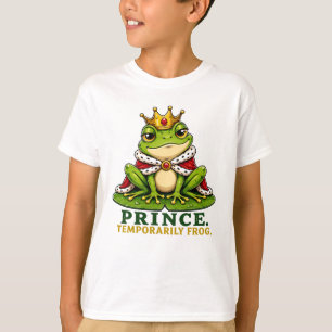 Prince. Temporarily Frog. Funny Frog Prince T-Shirt