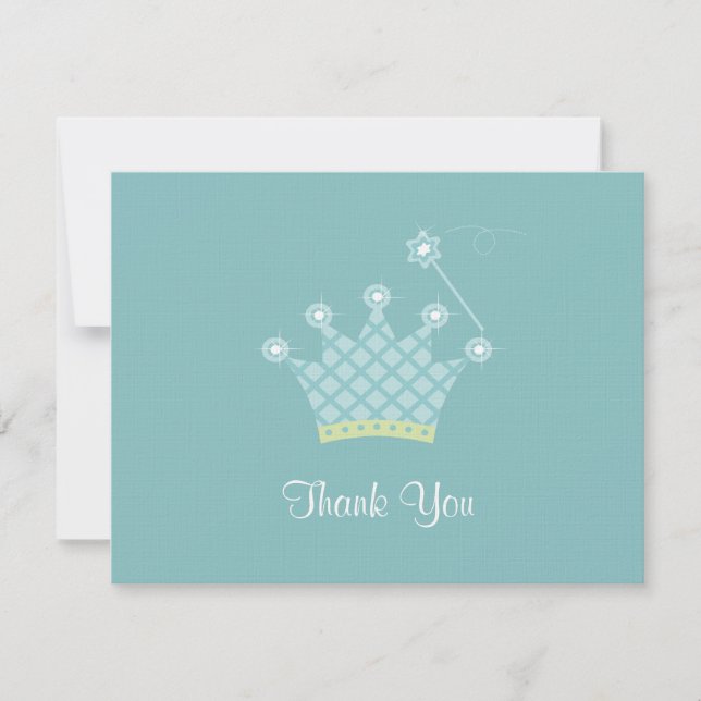 Prince Thank You Note Card (Front)