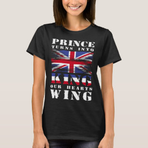Prince Turns Into King Our Hearts Wing Coronation T-Shirt