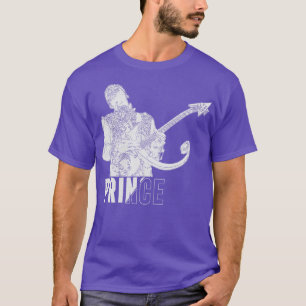 Prince White retro T-Shirt