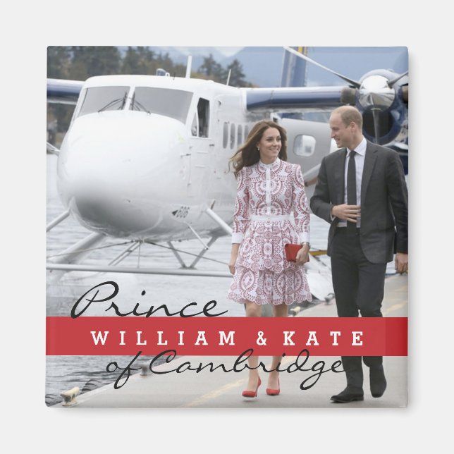 Prince William and Catherine Magnet (Front)