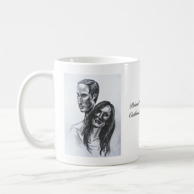 Prince William and Catherine Middleton Mug (Left)