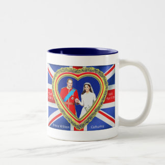 Prince William and Catherine Royal Wedding Two-Tone Coffee Mug