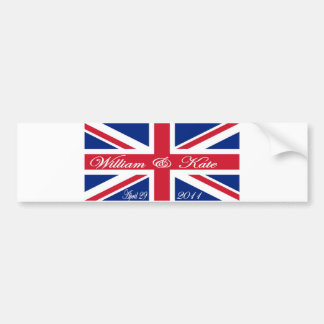 Prince William and Kate Bumper Sticker