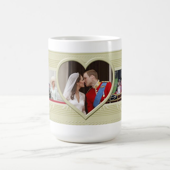 Prince William & Kate Coffee Mug (Center)
