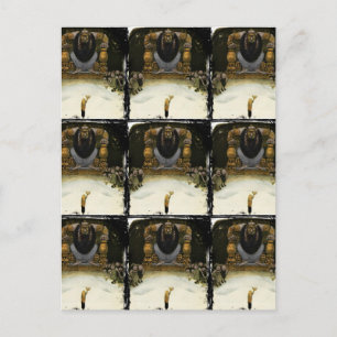 Prince with the Troll King Postcard