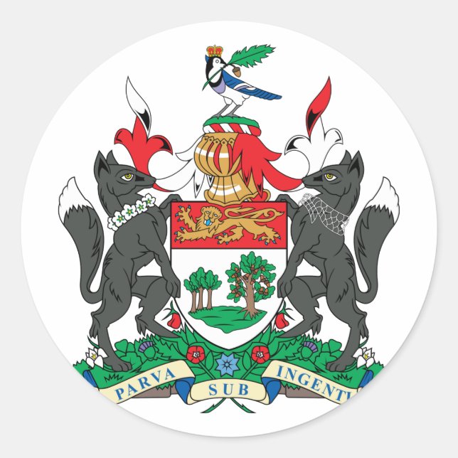 princeedward, Canada Classic Round Sticker (Front)