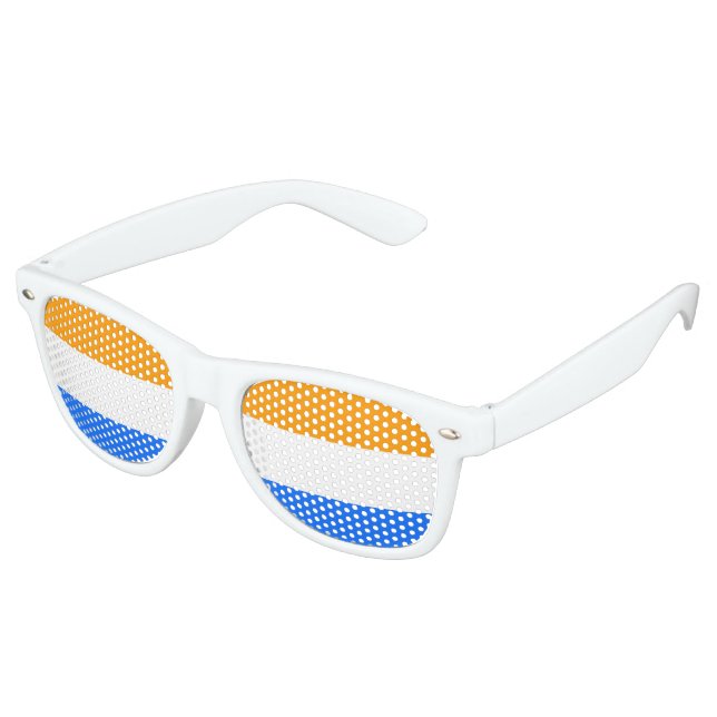 Prince's Flag Retro Sunglasses (Angled)