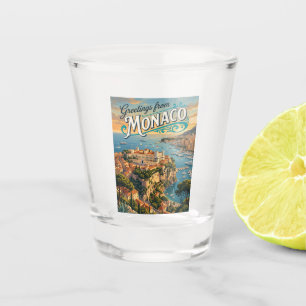 Prince's Palace of Monaco Monaco Shot Glass