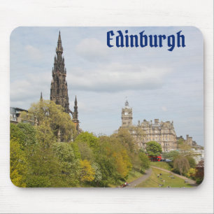 Princes Street Gardens, Edinburgh, Scotland Mouse Mat