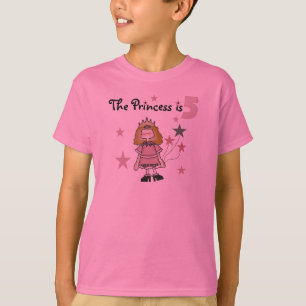 Princess 5th Birthday T-Shirt