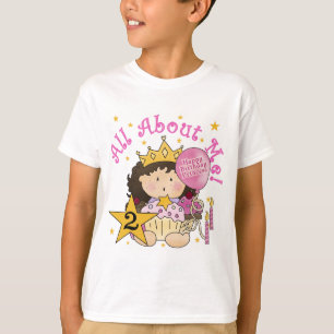 Princess All About Me 2nd Birthday T-Shirt