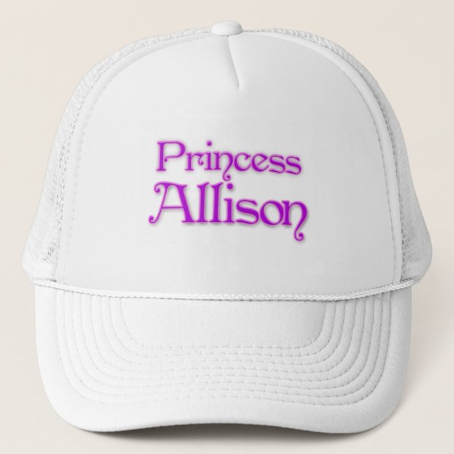 Princess Allison Trucker Hat (Front)