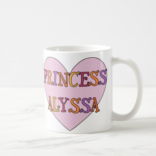 Princess Alyssa Coffee Mug (Right)