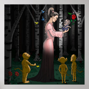 Princess and Goblins Poster