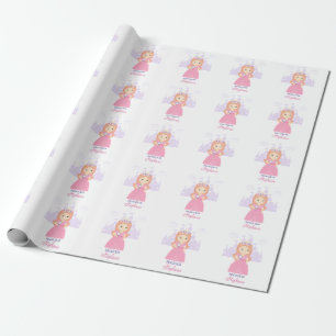 Princess and Her Magical Mirror Wrapping Paper