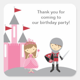 Princess and Knight Stickers