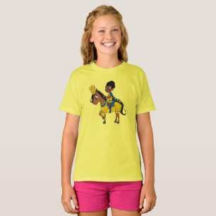 Princess and pony cartoon T-Shirt