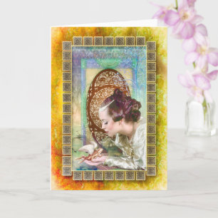 Princess and the Frog Prince Card