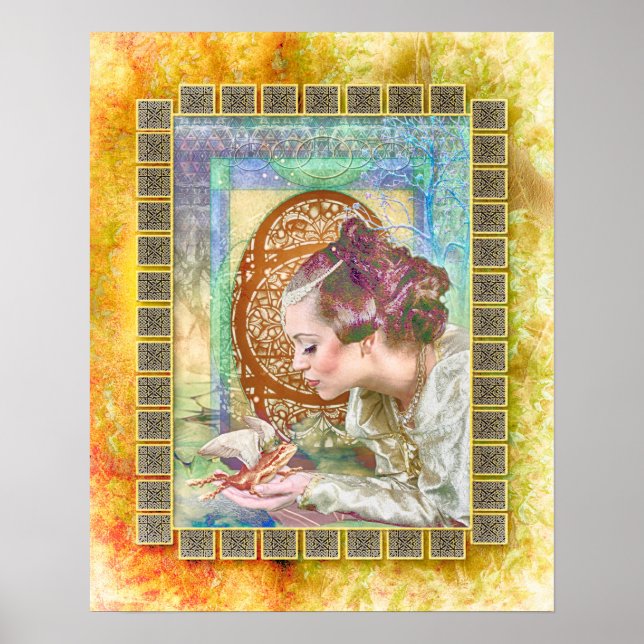 Princess and the Frog Prince Poster (Front)