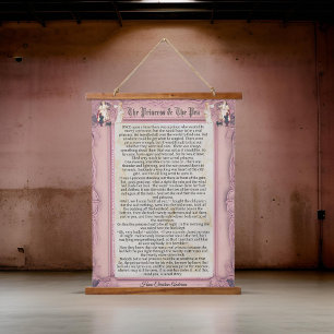 Princess and the Pea Story   Hanging Tapestry