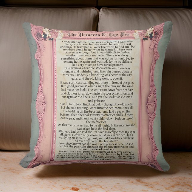 Princess and the Pea Story Pillow | (Creator Uploaded)