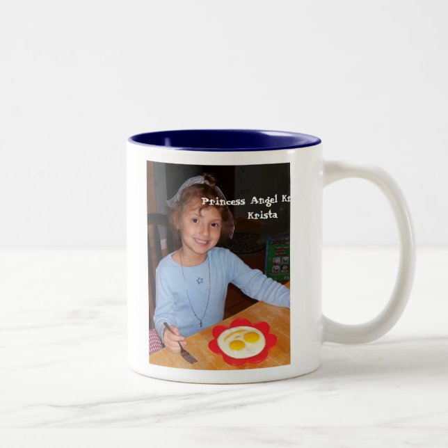 Princess Angel Krista Two-Tone Coffee Mug (Right)