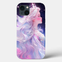 Princess Anime Girl Made Of Stars