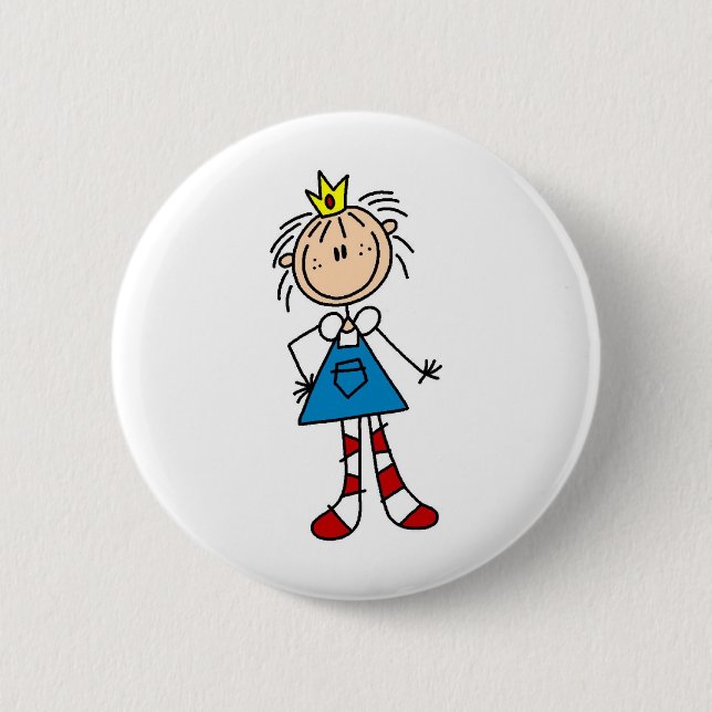 Princess Annie Button (Front)