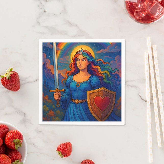 Princess Arcadia napkins (Insitu)