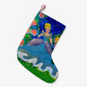 Princess "Art by Kids" Small Christmas Stocking