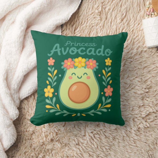 Princess Avocado  Cushion (Blanket)