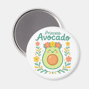 Princess Avocado  Magnet