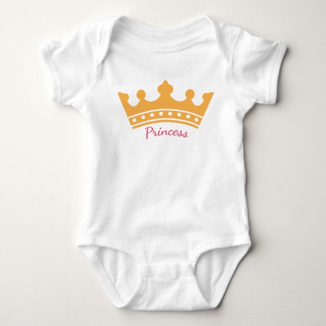 Princess Baby Bodysuit (Front)