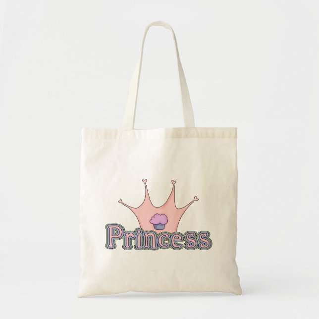 Princess Baby Girl Tote Bag (Front)