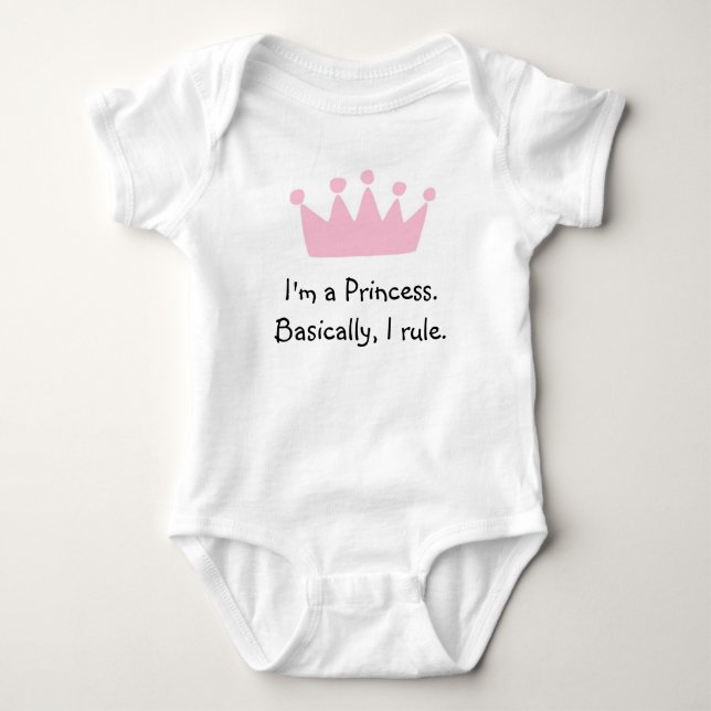Princess Baby Jumpsuit (Front)