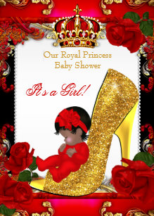 Red Princess Baby Shower Gifts Gift Ideas Zazzle Uk