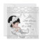 Princess Baby Shower Girl Silver White Tiara