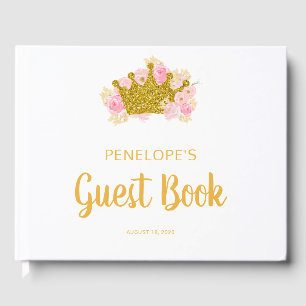 Princess Baby Shower Guest Book, Fairytale Guest Book