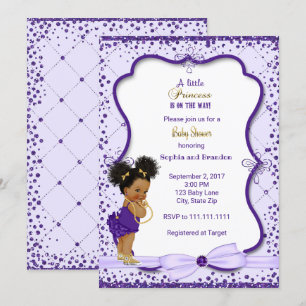 Princess Baby Shower invitation