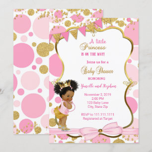 Princess Baby Shower Invitation
