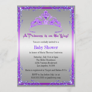 Princess Baby Shower Invitation